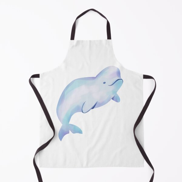 Item preview, Curious Beluga Whale Swimming designed and sold by SwaDesign.