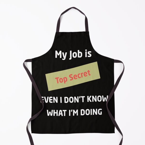 Item preview, My Job is Top Secret designed and sold by Life Shop.