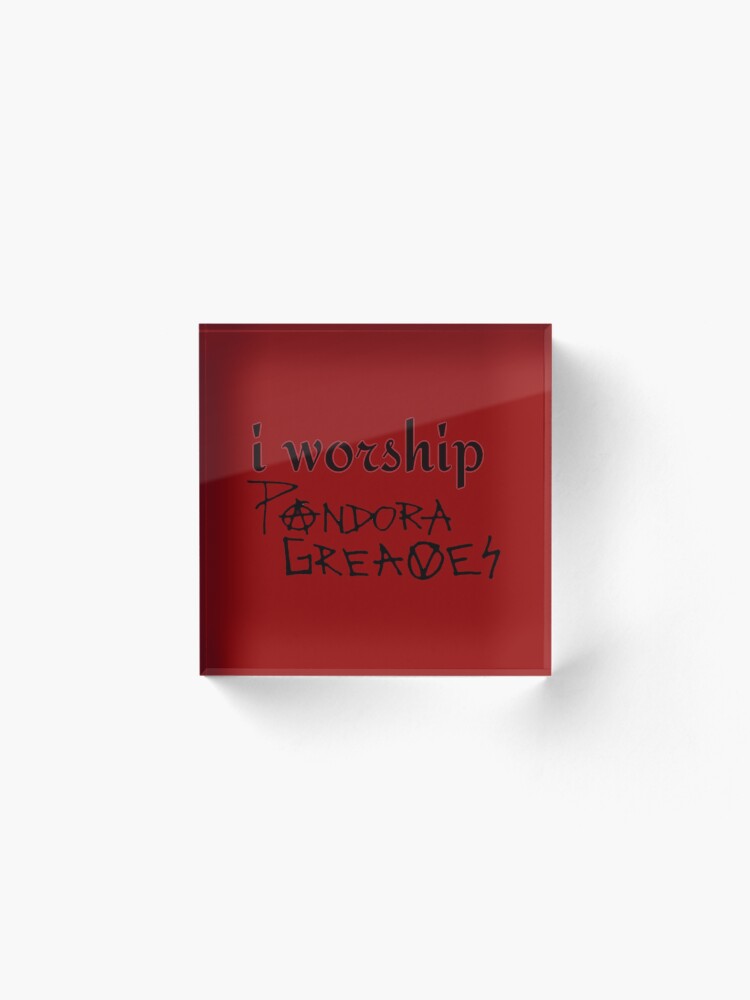 Alternate view of Worship Acrylic Block