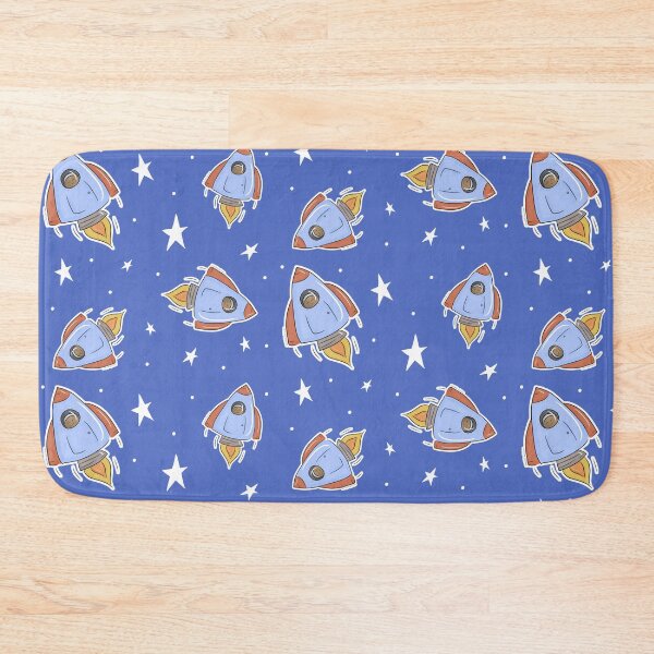 Item preview, Happy Space Rocket designed and sold by PancakeAndLoaf.
