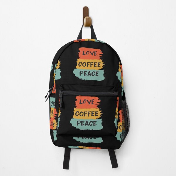 Item preview, LOVE COFFEE PEACE - COFFEE LOVERS  designed and sold by ellis-vinyasa.