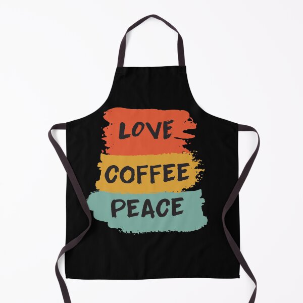 Item preview, LOVE COFFEE PEACE - COFFEE LOVERS  designed and sold by ellis-vinyasa.