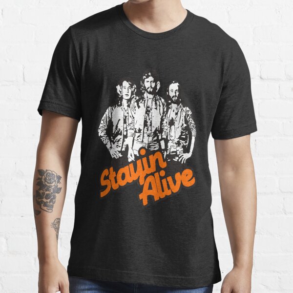 This awesome Bee Gees Stay in Alive Essential T-Shirt