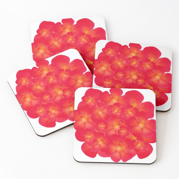 Item preview, pink hibiscus flower pattern designed and sold by UNApologetical.