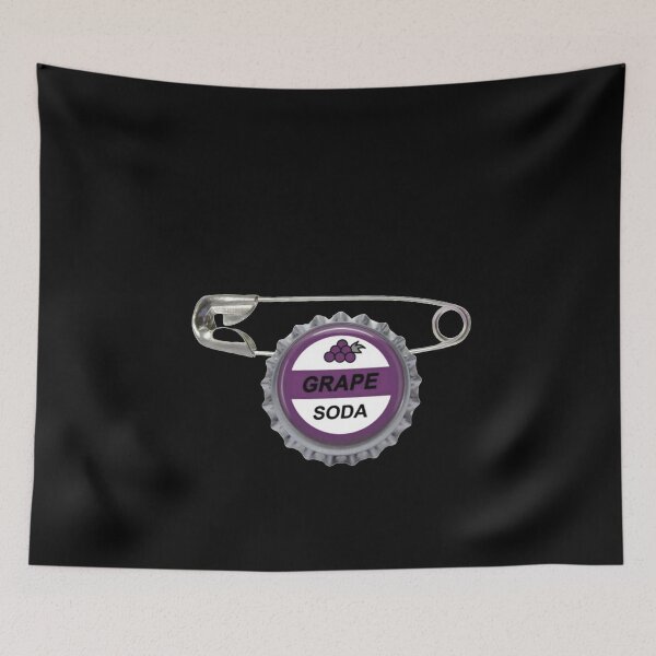 Item preview, Grape soda badge designed and sold by NomiBee.