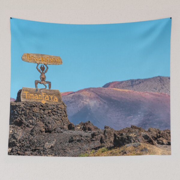 Item preview, Timanfaya devil and volcano designed and sold by iCimages.net.