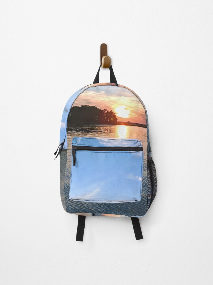 Thumbnail 1 of 3, Backpack, Calming Sunset designed and sold by Magic-Designs.