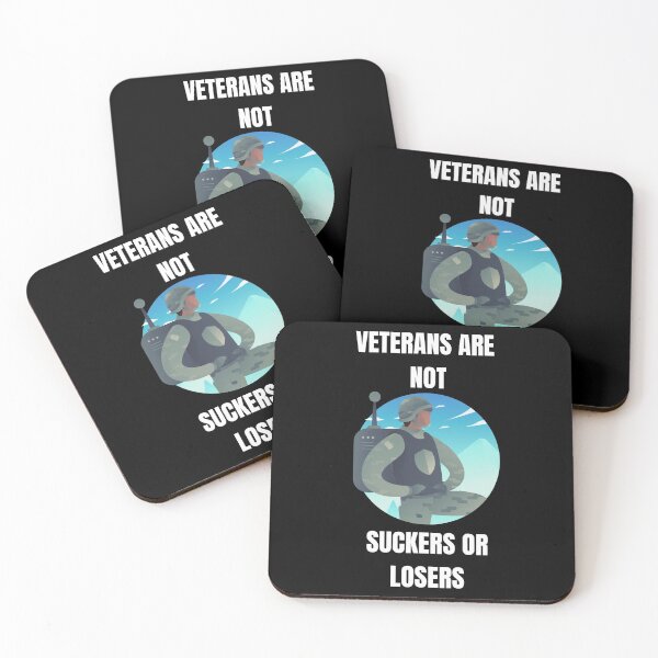 Item preview, Veterans are not suckers or losers designed and sold by BarvinWayne.