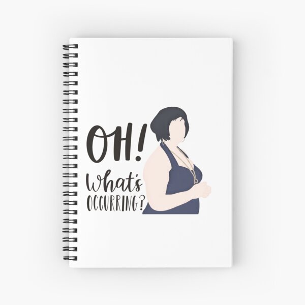 Oh What's occurring? Spiral Notebook