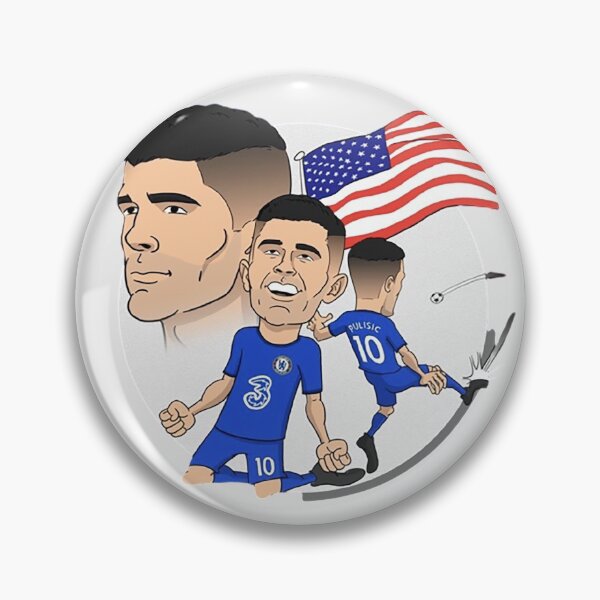 Item preview, Christian Pulisic number 10 designed and sold by Soccerteam.