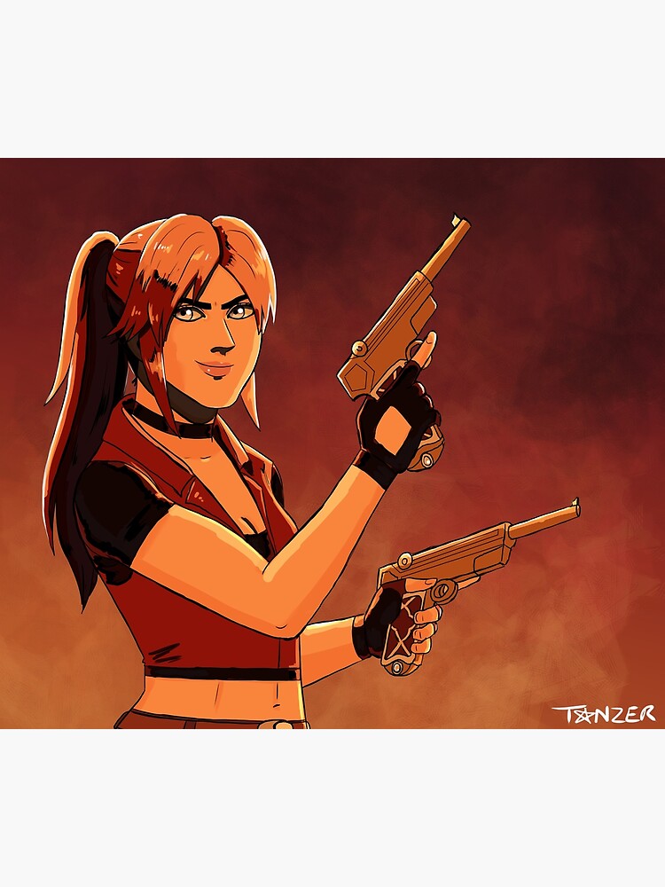 Resident Evil: Code Veronica, Claire Poster for Sale by TanzerArt