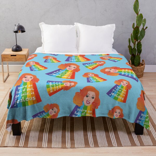 Item preview, Jinkx Monsoon - Rupaul's Drag Race - RPDR - You're So Full Of Shit The Toilet Is Jealous - Rainbow designed and sold by ponychops.
