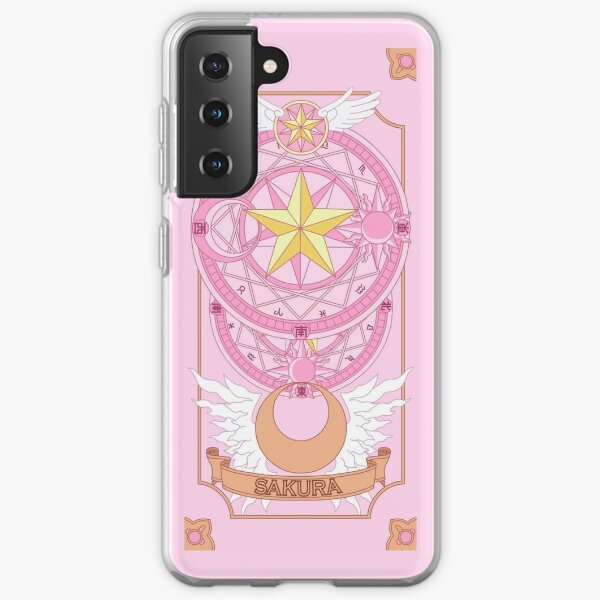 Kartenfänger Sakura Clow Card Tarot Samsung Galaxy Flexible Hülle