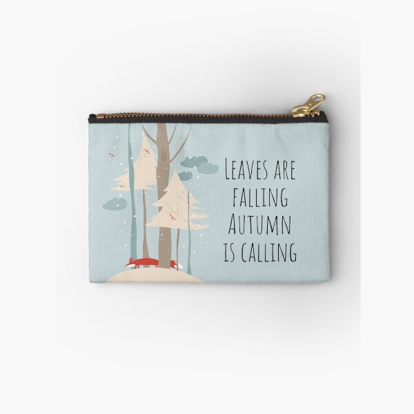 Item preview, Leaves are falling Autumn is calling (Autumn fox) designed and sold by Nesro34.