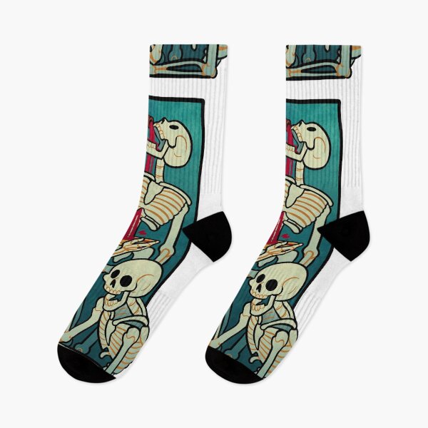 Item preview, Drinking with Skeletons designed and sold by CatieDo.