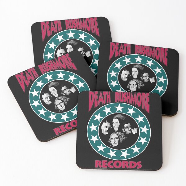 Item preview, Death Rushmore Records designed and sold by AnthonyShields.
