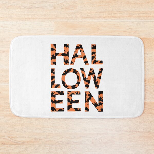 Item preview, Bats on Halloween word designed and sold by ReluctantChickn.