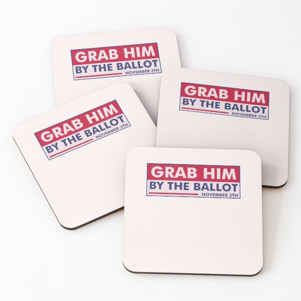 Item preview, Grab Him By The Ballot, Anti Trump, Biden For President, Nasty Women Vote designed and sold by 96design.