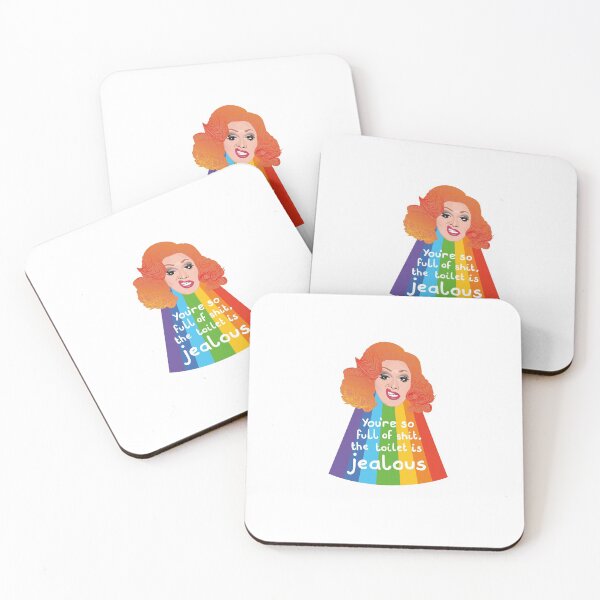 Item preview, Jinkx Monsoon - Rupaul's Drag Race - RPDR - You're So Full Of Shit The Toilet Is Jealous - Rainbow designed and sold by ponychops.