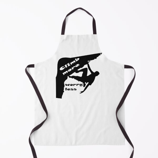 Item preview, climb more worry less designed and sold by climbing-tees.