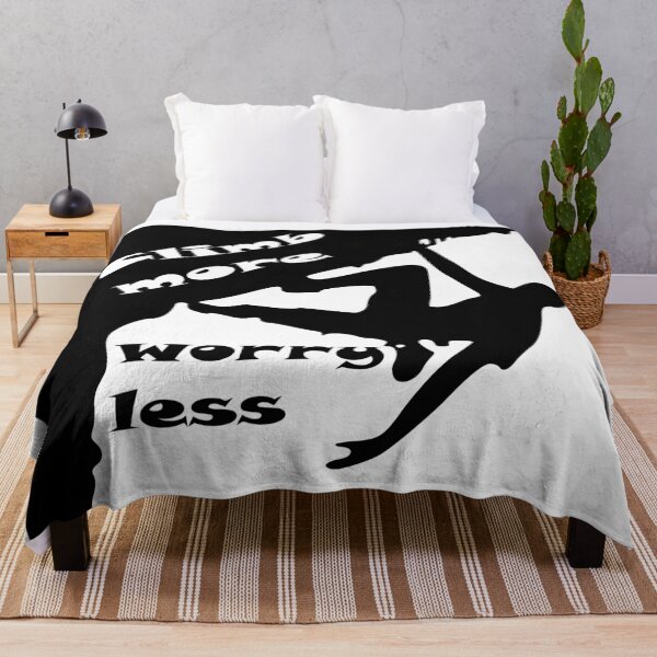 Item preview, climb more worry less designed and sold by climbing-tees.