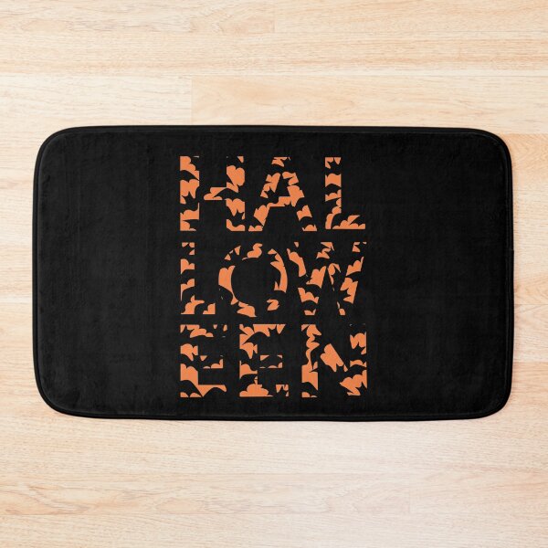 Item preview, Bats on Halloween word designed and sold by ReluctantChickn.