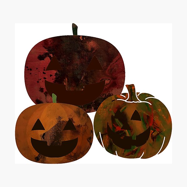 Item preview, Three Halloween Pumpkin designed and sold by artbydeepa.
