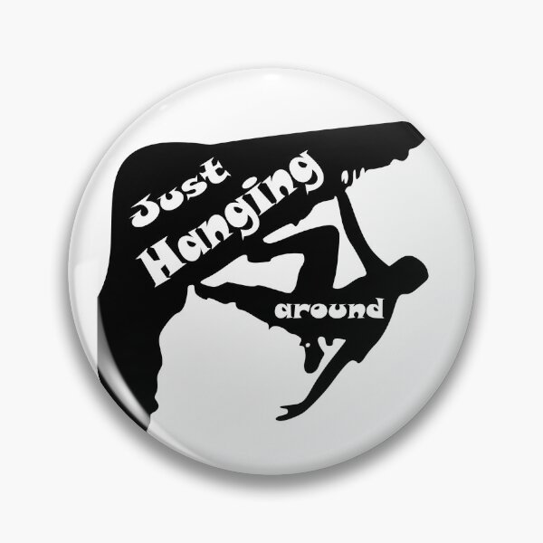 Item preview, just hanging around designed and sold by climbing-tees.