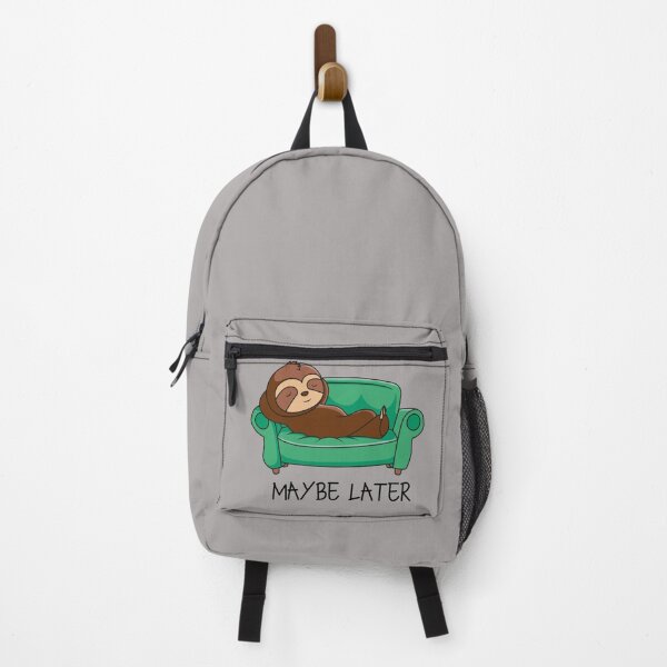 Item preview, Maybe Later Cute Sloth on Couch. designed and sold by DiensDesign.