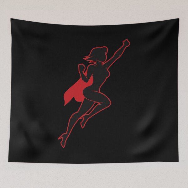 Item preview, Superhero girl to the rescue! designed and sold by jimresuelo.