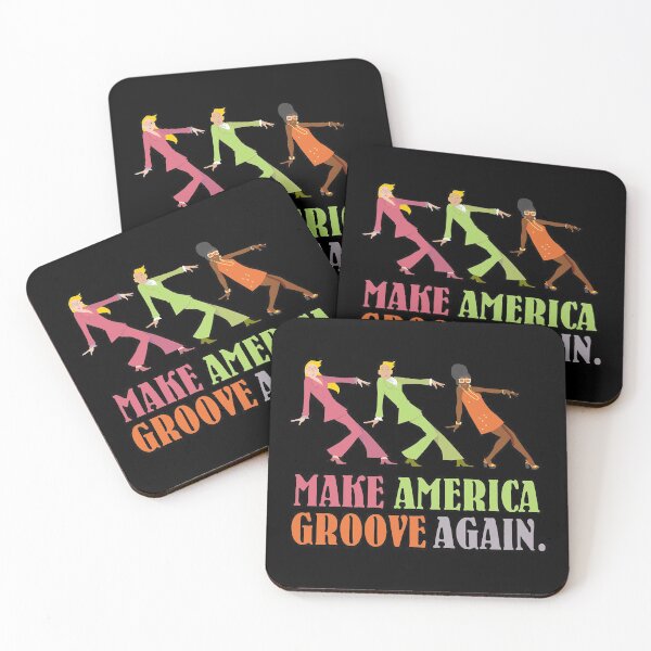 Item preview, MAGA Make America Groove Again 1970s Disco Dancers designed and sold by AnthonyShields.