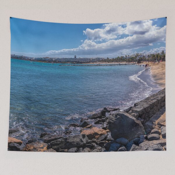 Item preview, Playa de las Cucharas in Costa Teguise designed and sold by iCimages.net.