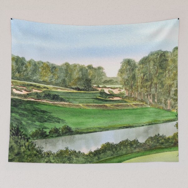 Item preview, Pine Valley Golf Course New Jersey 5th Hole designed and sold by William Holkham.