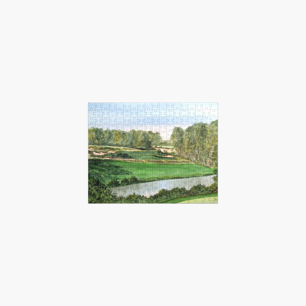 Pine Valley Golf Course New Jersey 5th Hole Jigsaw Puzzle