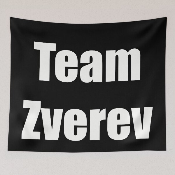 Item preview, Team Zverev White Text designed and sold by ToriaScarlett.