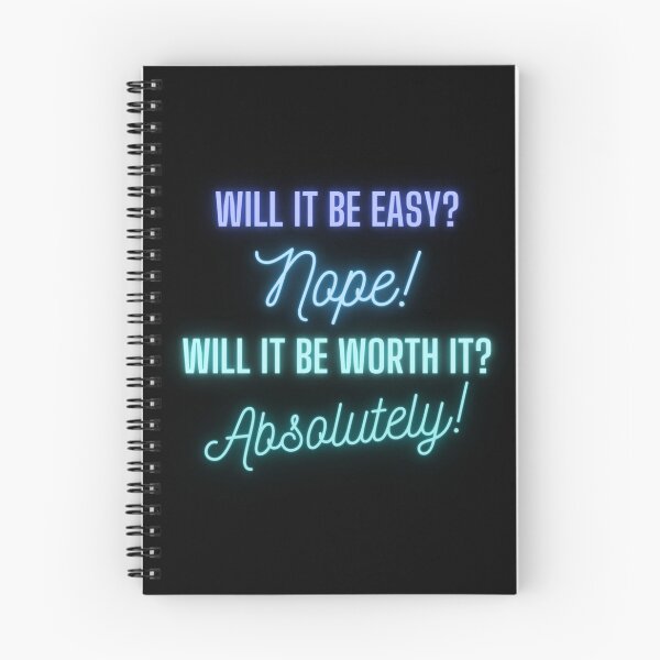 Item preview, Will it be easy? Nope! Will it be worth it? Absolutely! designed and sold by KillerPete.