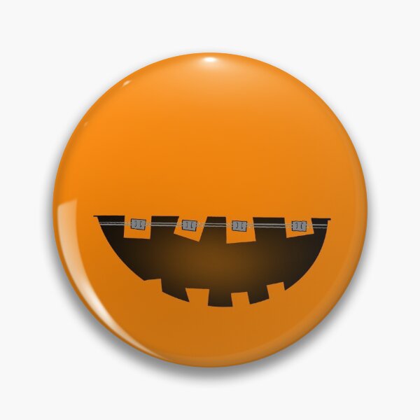 Item preview, Brace jack o lantern smile designed and sold by Stillbuzz.