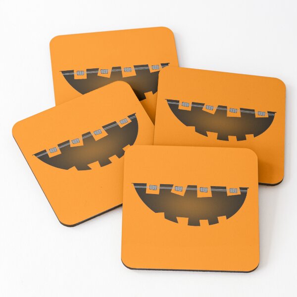 Item preview, Brace jack o lantern smile designed and sold by Stillbuzz.