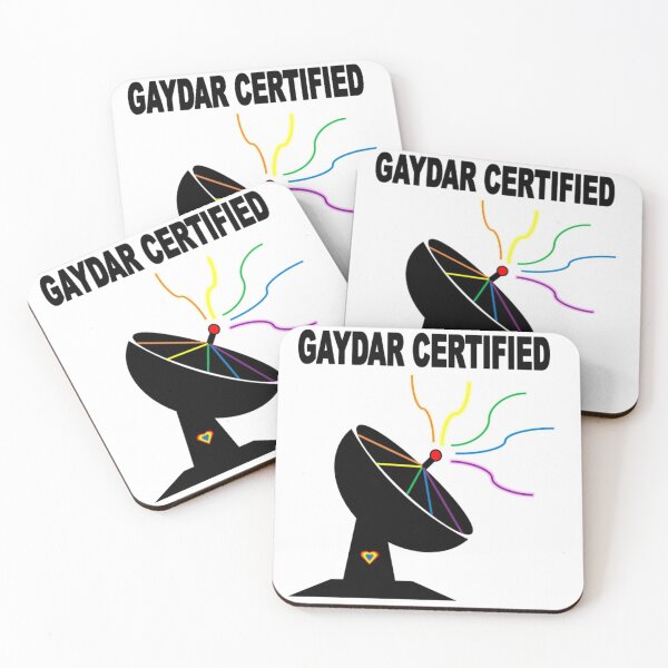 Item preview, Gaydar Certified LGBT Pride Graphic designed and sold by alex96207.