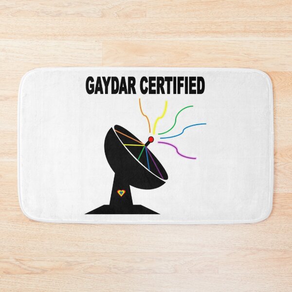 Item preview, Gaydar Certified LGBT Pride Graphic designed and sold by alex96207.