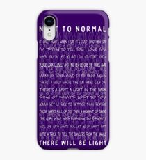 Next to Normal iPhone XR Case