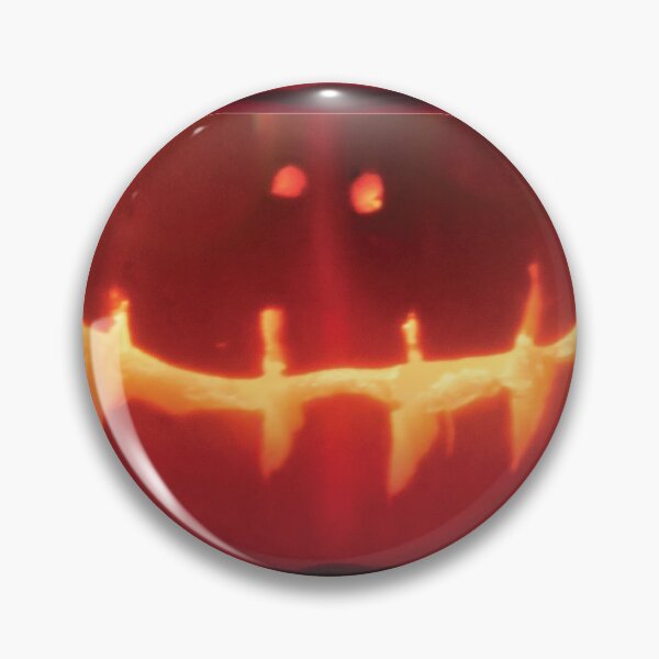Item preview, Spooky Cool Glowing Jack o lantern Face Mask Design designed and sold by kawaiisplatter.