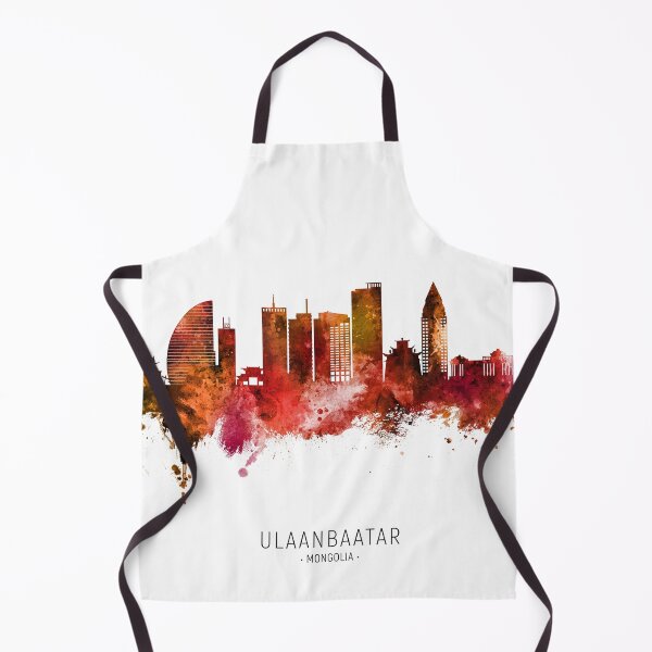 Item preview, Ulaanbaatar Mongolia Skyline designed and sold by ArtPrints.