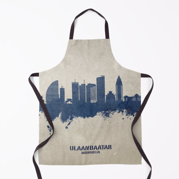 Item preview, Ulaanbaatar Mongolia Skyline designed and sold by ArtPrints.