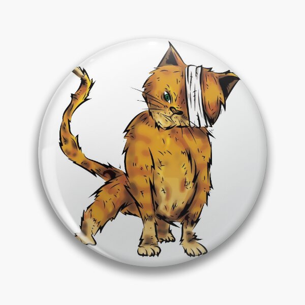 Item preview, One eyed cat designed and sold by thisislaz.