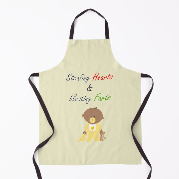 Item preview, Stealing hearts and blasting farts - funny baby design (yellow) designed and sold by Deegital18.