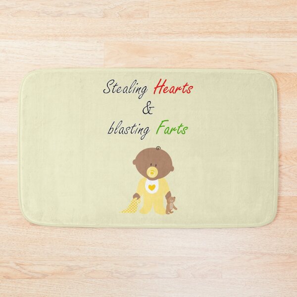 Item preview, Stealing hearts and blasting farts - funny baby design (yellow) designed and sold by Deegital18.