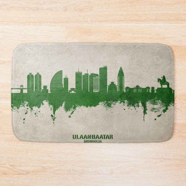 Item preview, Ulaanbaatar Mongolia Skyline designed and sold by ArtPrints.