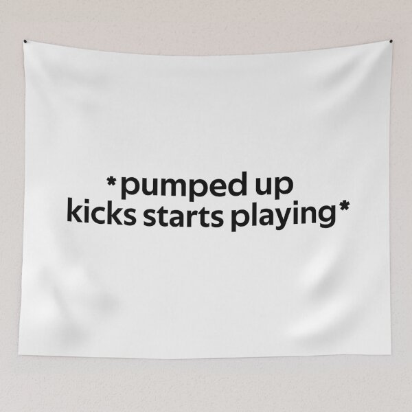 Item preview, pumped up kicks starts playing designed and sold by eltonjuan.