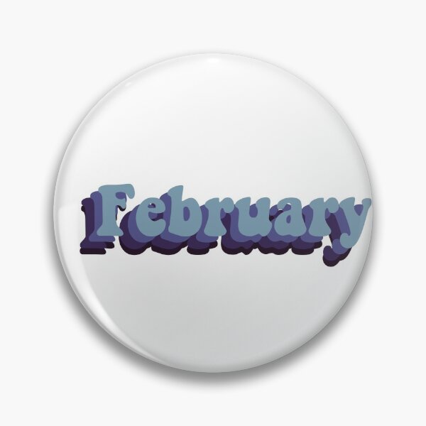 Item preview, February designed and sold by Tyler Ward.